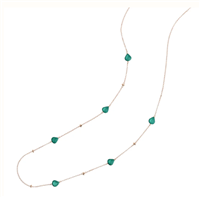 Collana Rosso Prezioso Donna Semino d'Amore in Argento CI00557SE TOURMALINE VERDE